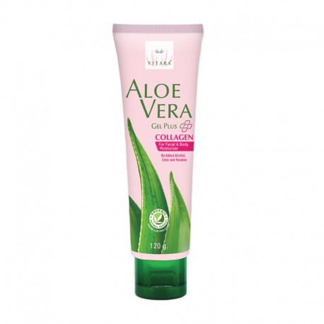 Gel aloe vera collagen